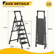 heavy duty step ladder platform folding step stool