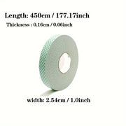1 roll 4 5 meters long 2 54cm wide double sided polyurethane