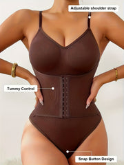 womens adjustable strapless corset bodysuit high support