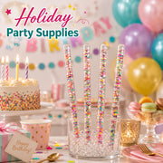 party supplies centerpieces 4pcs glitter wands sticks 30cm