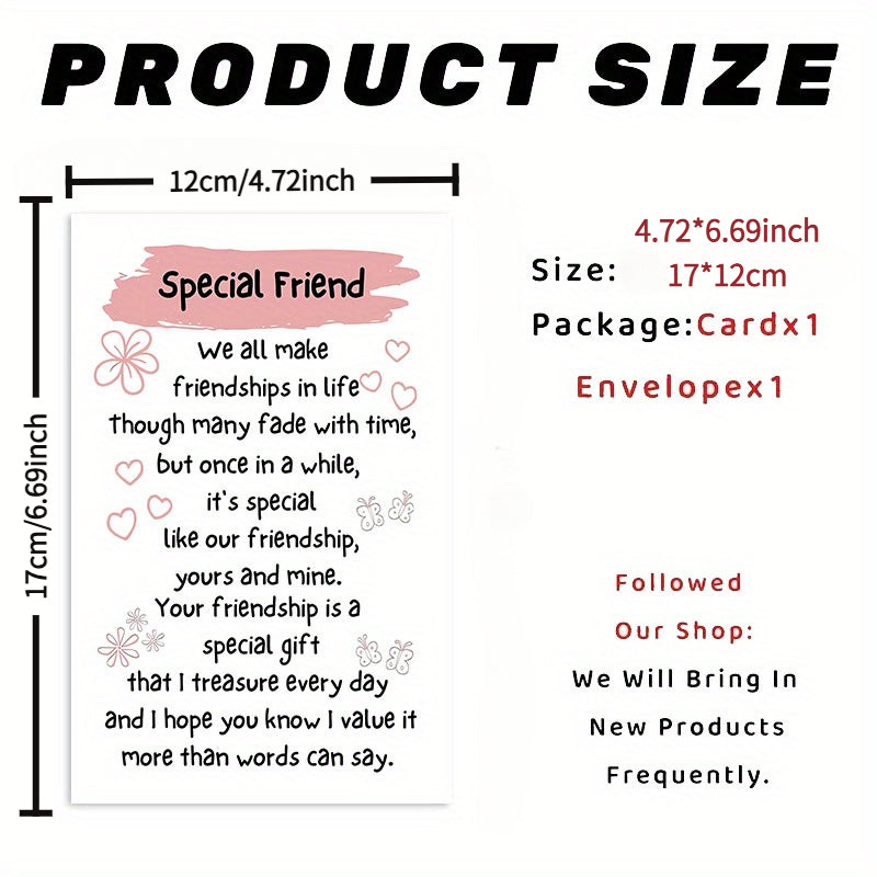 a   postcard envelope friendship a precious