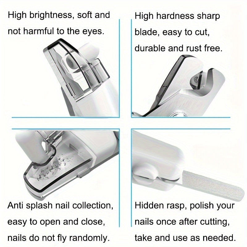 led pet nail clippers cat nail clippers dog nail clippers
