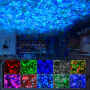 water ripple projection lamp 7 color switching usb powered