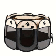octagonal pet enclosure pet tent oxford bunai scratch