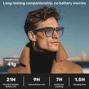 smart   8mp hd video recording glasses audio