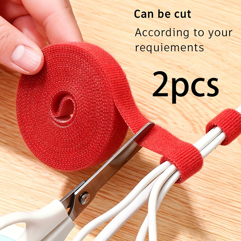 2pcs 6 colors   5 meter self   ties cuttable
