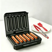 machine sausage grill nonstick plate oil