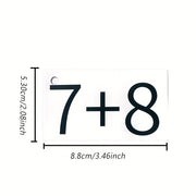 set 132 cards addition subtraction   0 10