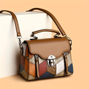 weidola wo retro rhombus geometric handbag adjustable