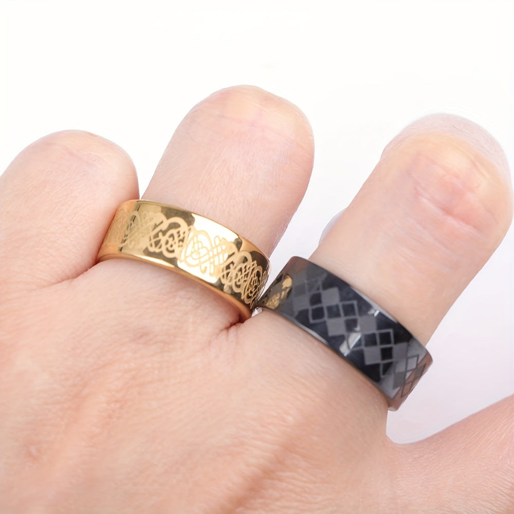 10pcs   carved pattern multi