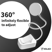 volaci portable led reading light clip book light adjustable