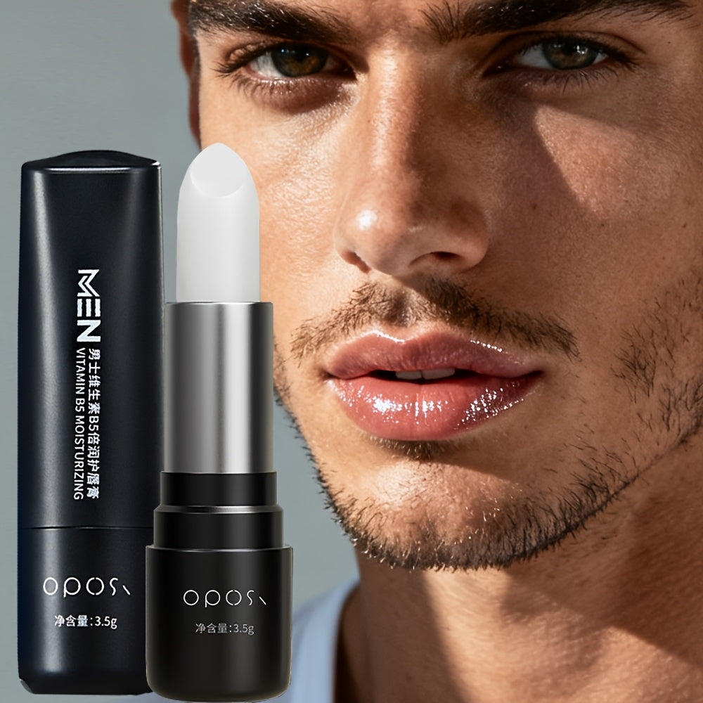 1pc mens b5 moisturizing lip balm locks in hydration