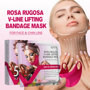 v line lifting face mask face neck wrinkle patches neck mask