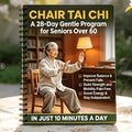chair tai   seniors 60 spiral bound exercise notebook tai