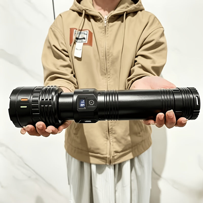 high power led flashlight features   bright adjustable