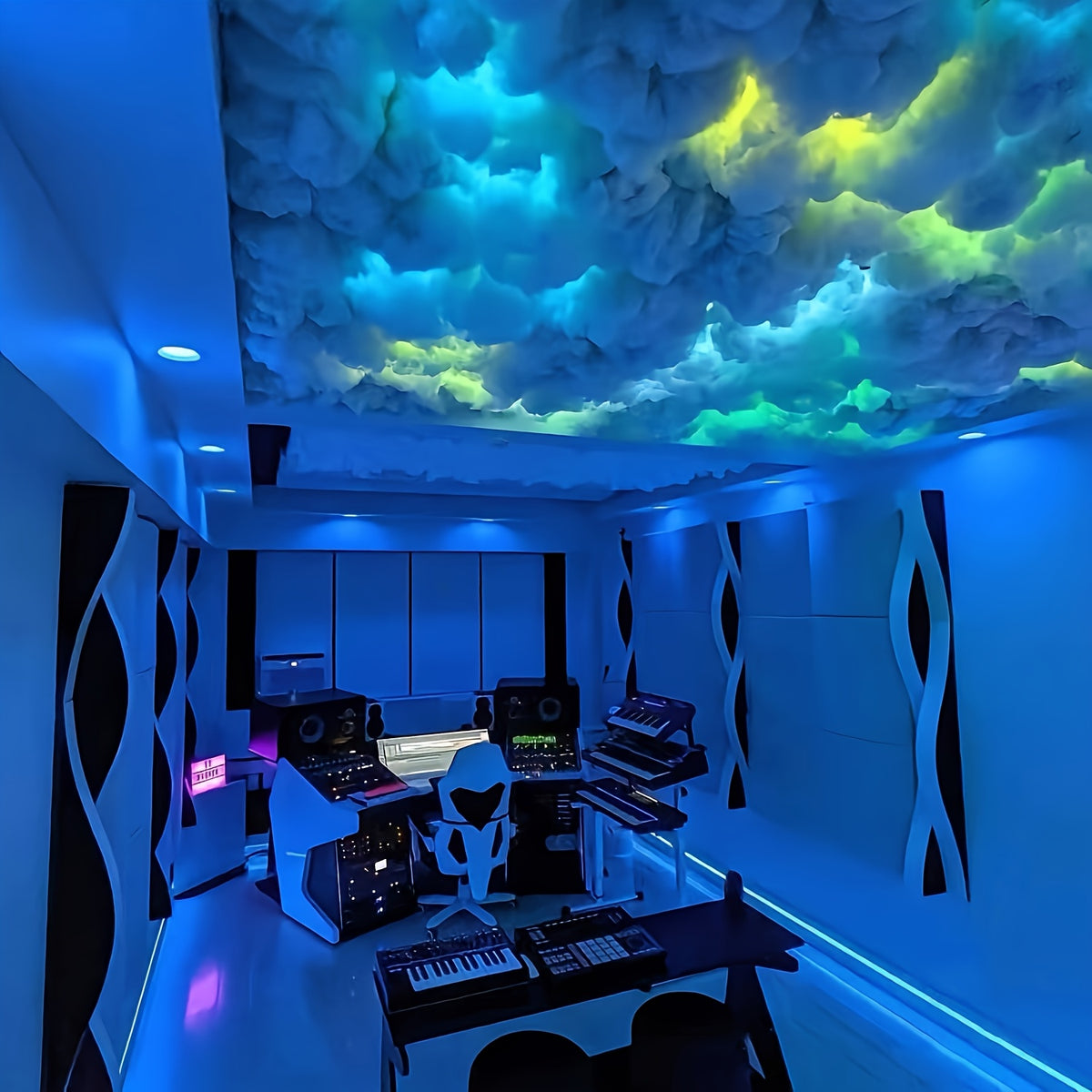 thundercloud led light lightning cloud