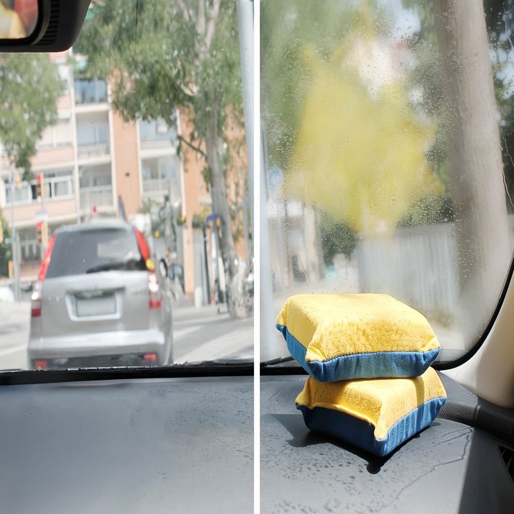 a large window defogging sponge   absorbency