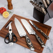high carbon stainless steel kitchen knife set high carbon