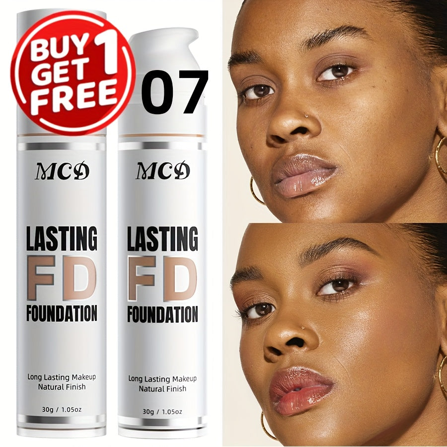 2pcs liquid foundation   coverage concealer