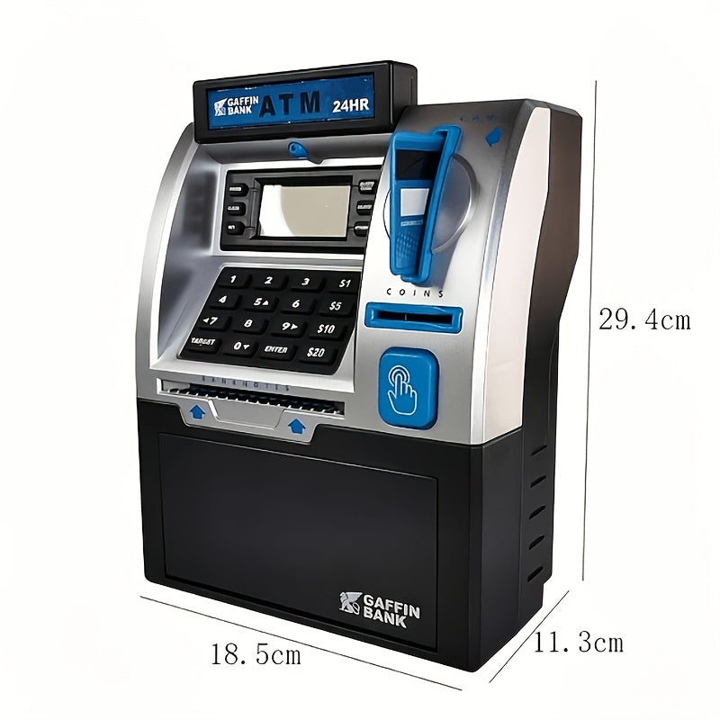 electronic   bank set debit card cash scanning function