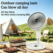 folding 2 in 1 tabletop wall mounted fan 120 degree