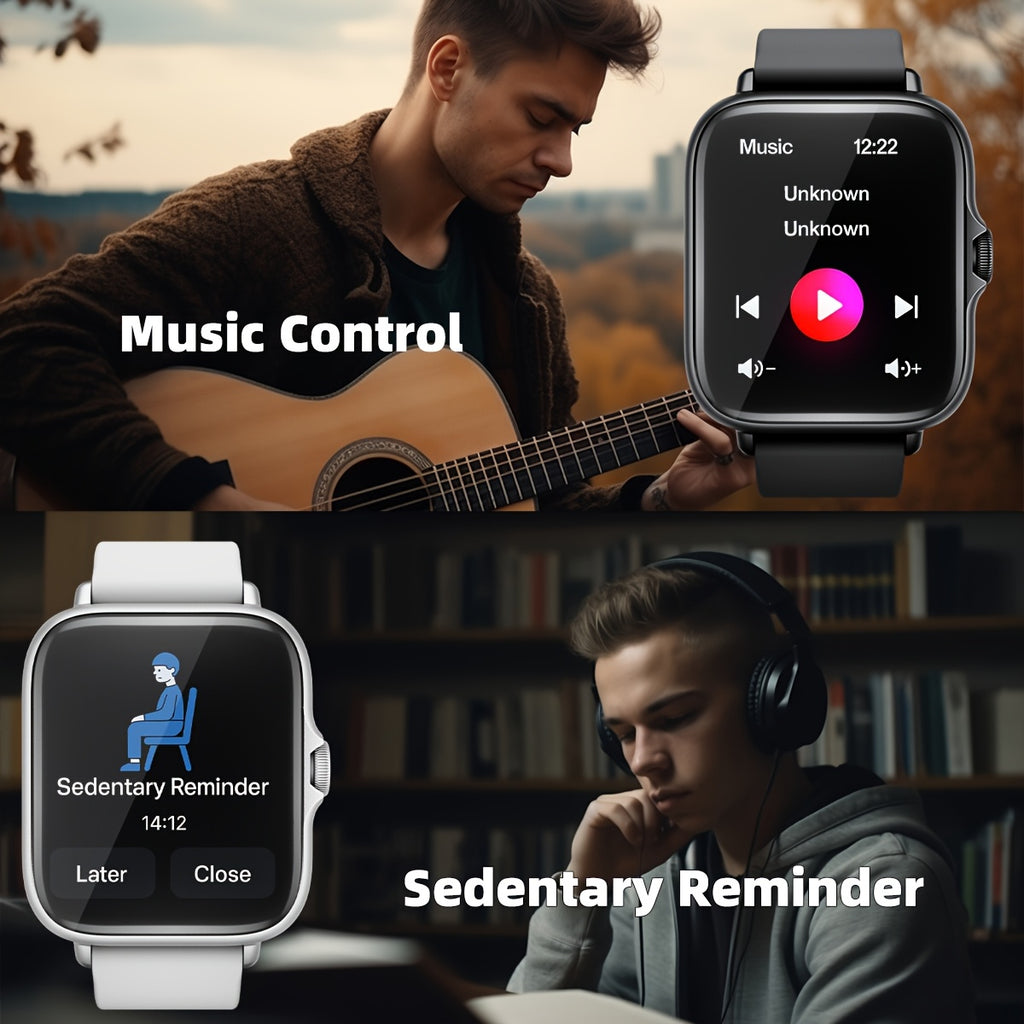 smart watch 1 83 full   display message answer