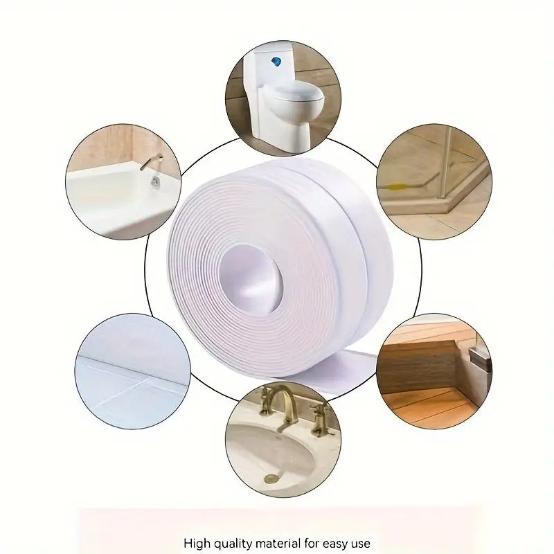 3 rolls kitchen bathroom waterproof tape   sink