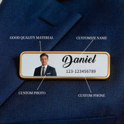 image customization personalized custom name tags badge