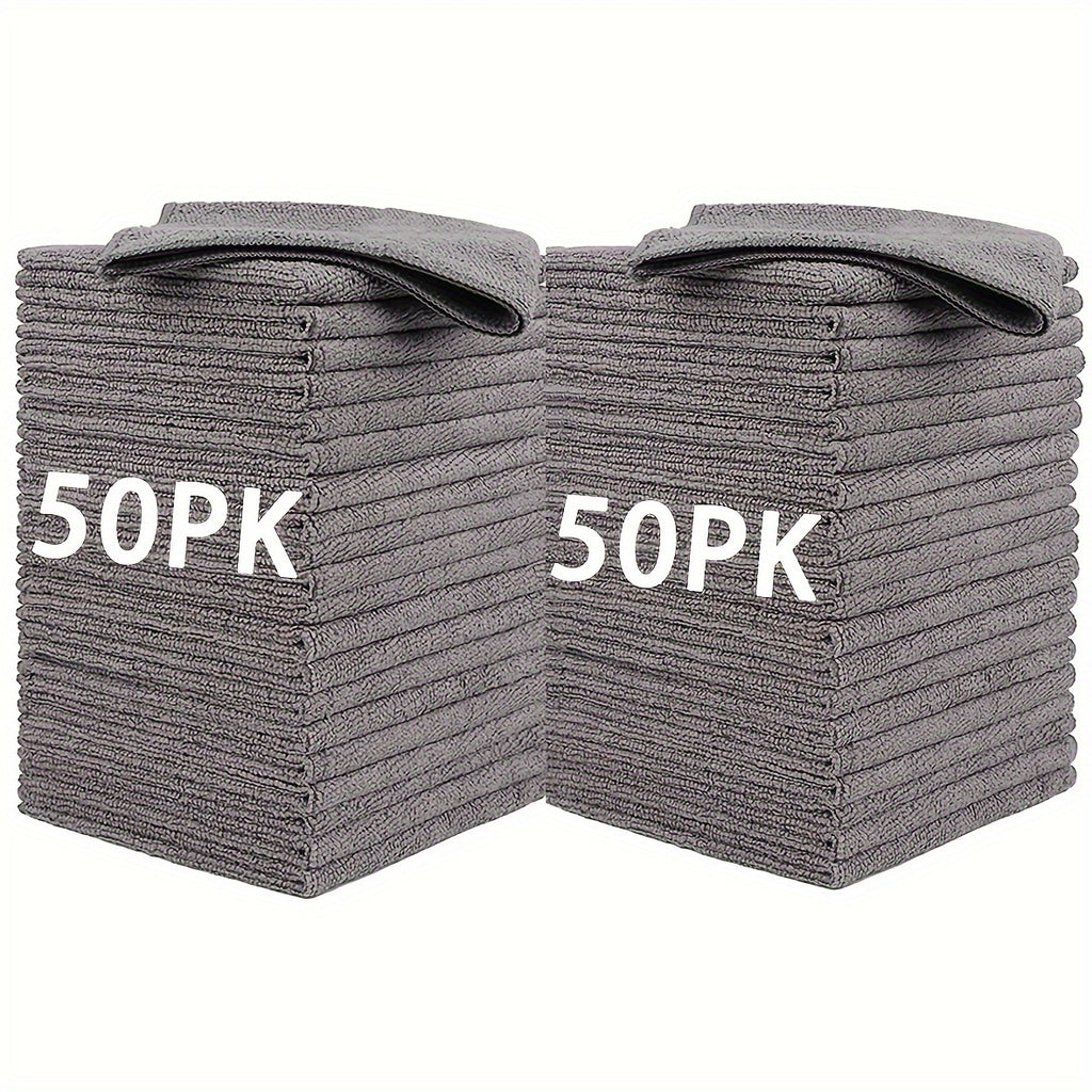 20 50 pack microfiber cleaning cloth bulk microfiber