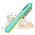 professional 3 row tick flea comb dogs cats stainless steel