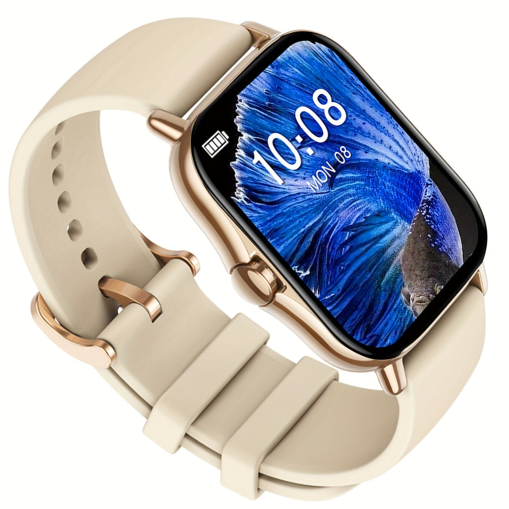 1pc new large screen smartwatch compatible   iphone