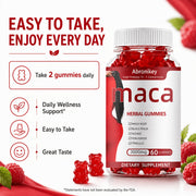 maca root gummies 3000mg supplement women