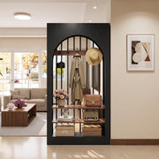 wall room divider 71 arched freestanding wood partition temu