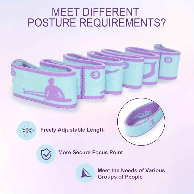 yoga stretching strap pilates   band flexible