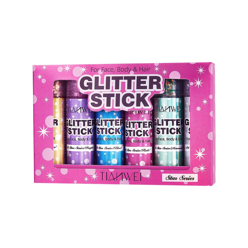 magic party glitter stick set 6pcs   long lasting