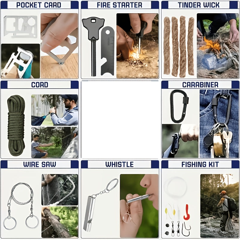 first aid kit 248pcs survival gear first aid kit