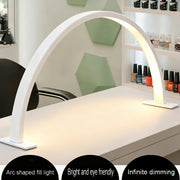 white   led desk lamp adjustable brightness