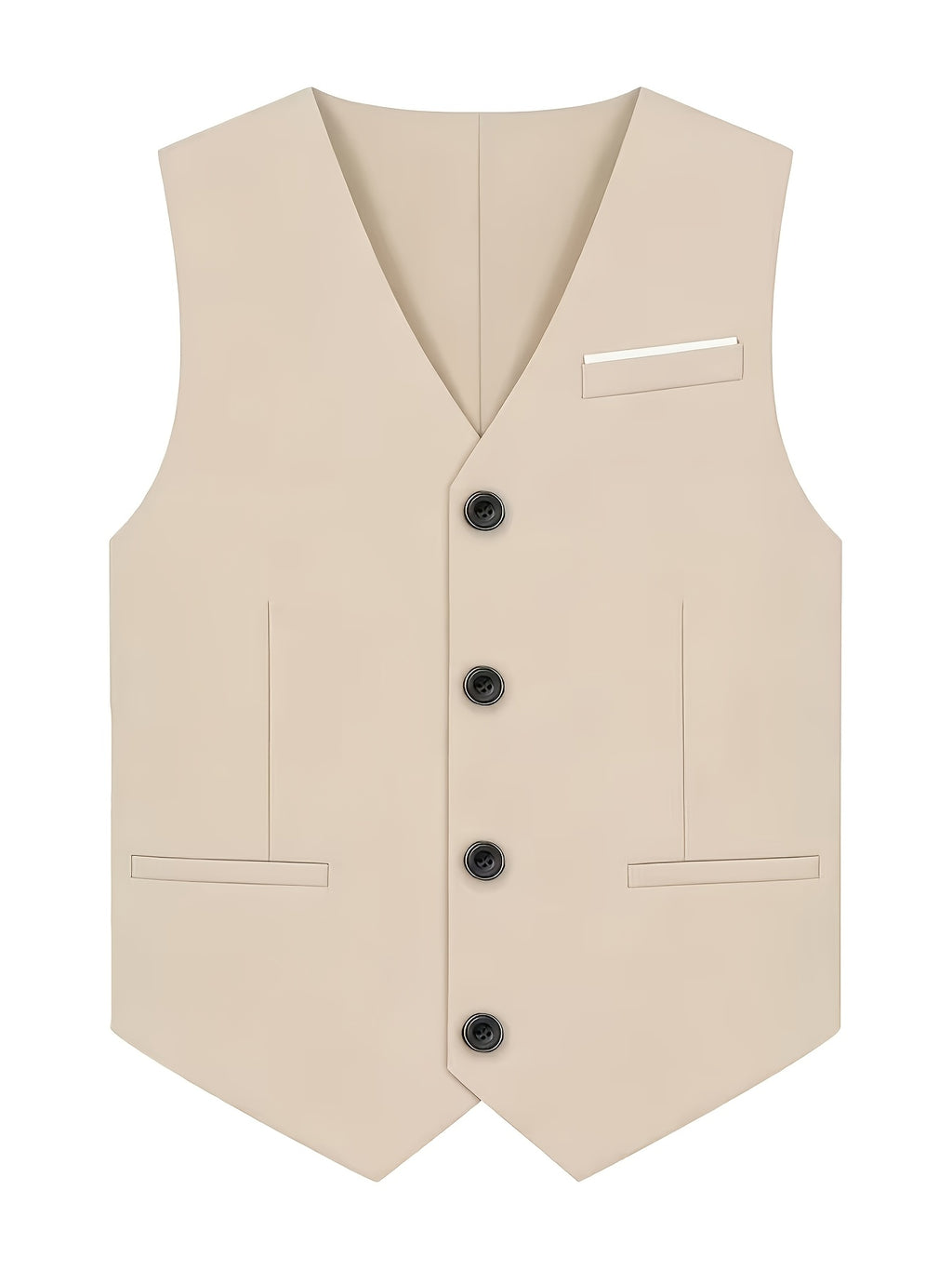 mens 3pcs   jacket vest suit pants stylish high