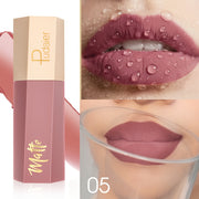 matte lip gloss waterproof long lasting non transfer smooth