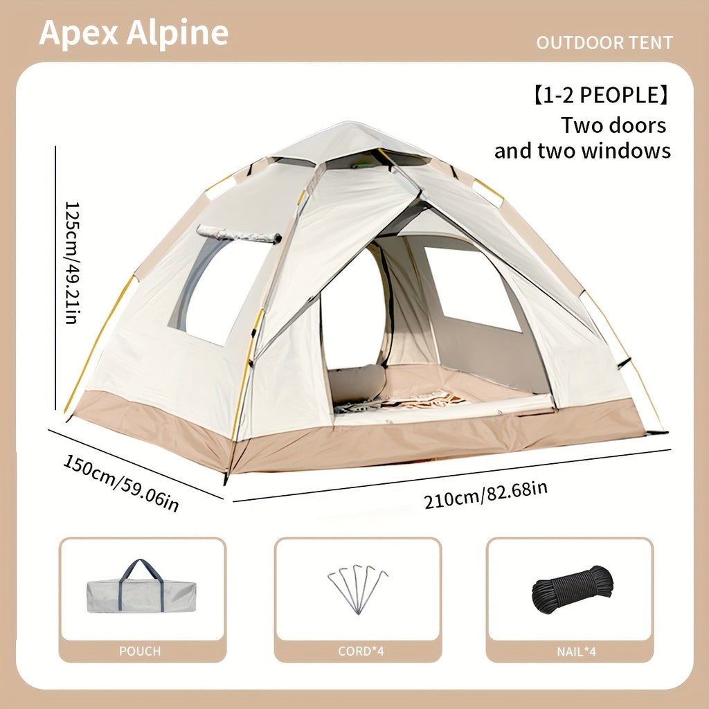 automatic   camping tent windproof sun resistant suitable