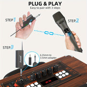 wireless microphone   microphones one