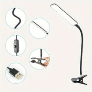 1 piece led desk lamp usb powered adjustable arm desk lamp