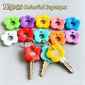 12 colorful flower key covers key cap set durable color