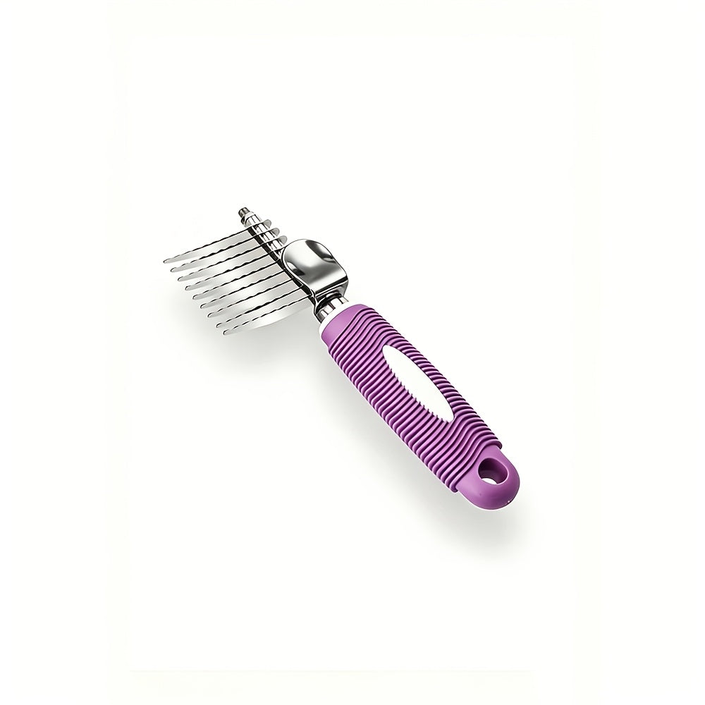 dematting comb dogs cats pet grooming brush rounded