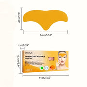 pack 5 boxes collagen infusion forehead eye wrinkle patches