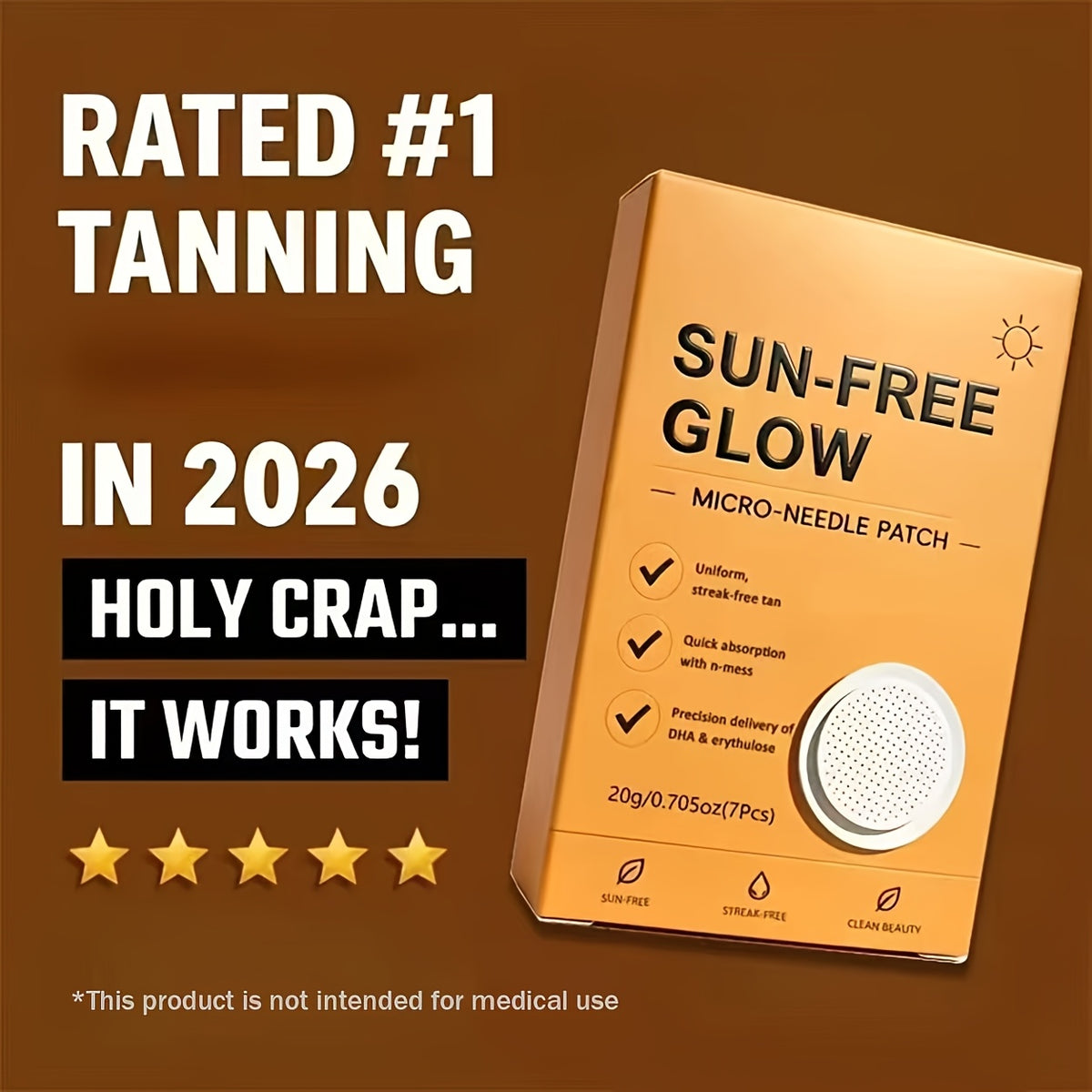 7pcs high gloss tanning   plus tanning
