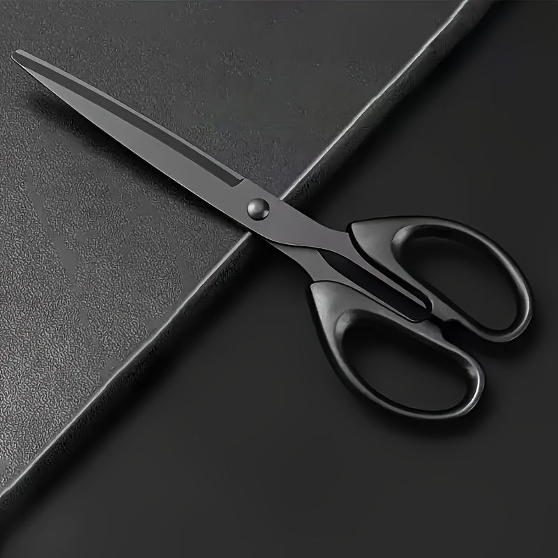 2 black rust proof metal scissors sharp   comfortable