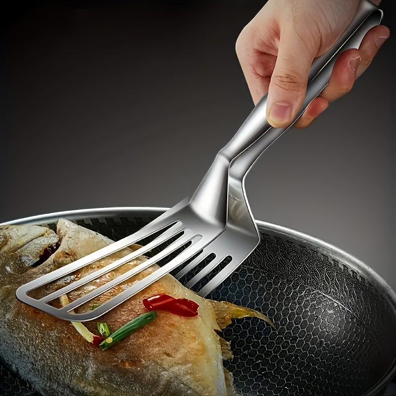 1pc 304 stainless steel tongs ideal barbecue activities