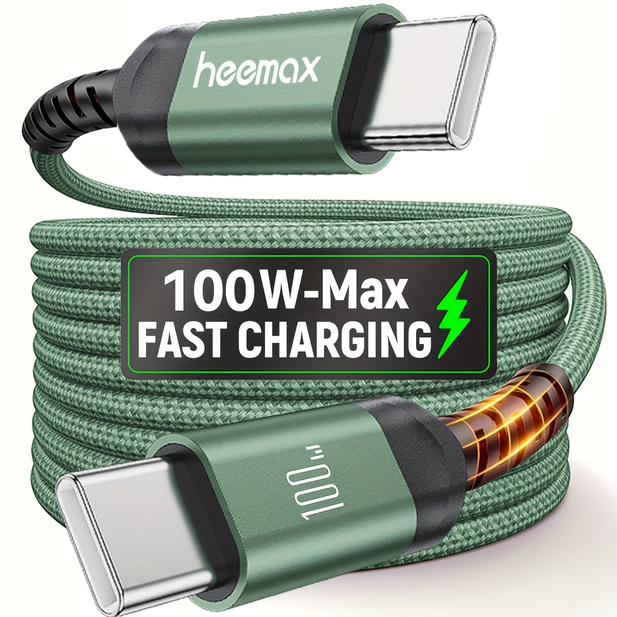 100w   charging cable pd3 0 high speed type c