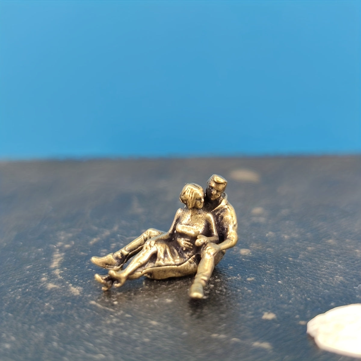 collectible figurines 1 64 scale brass miniature couple
